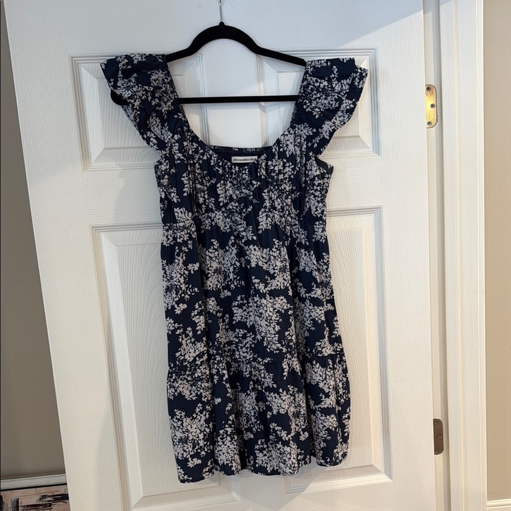 Abercrombie & Fitch Navy Floral Dress